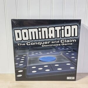 2005 Domination The Conquer and Claim Dominoes Game by Patch Products New Sealed